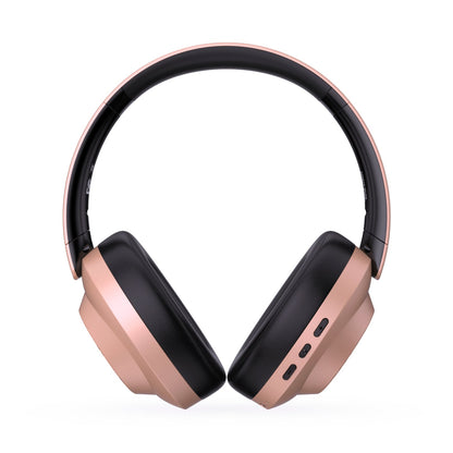 AIR PRO 5 ANC Rose Gold (Active Noise Cancelling Over Ear Wireless Headphones)